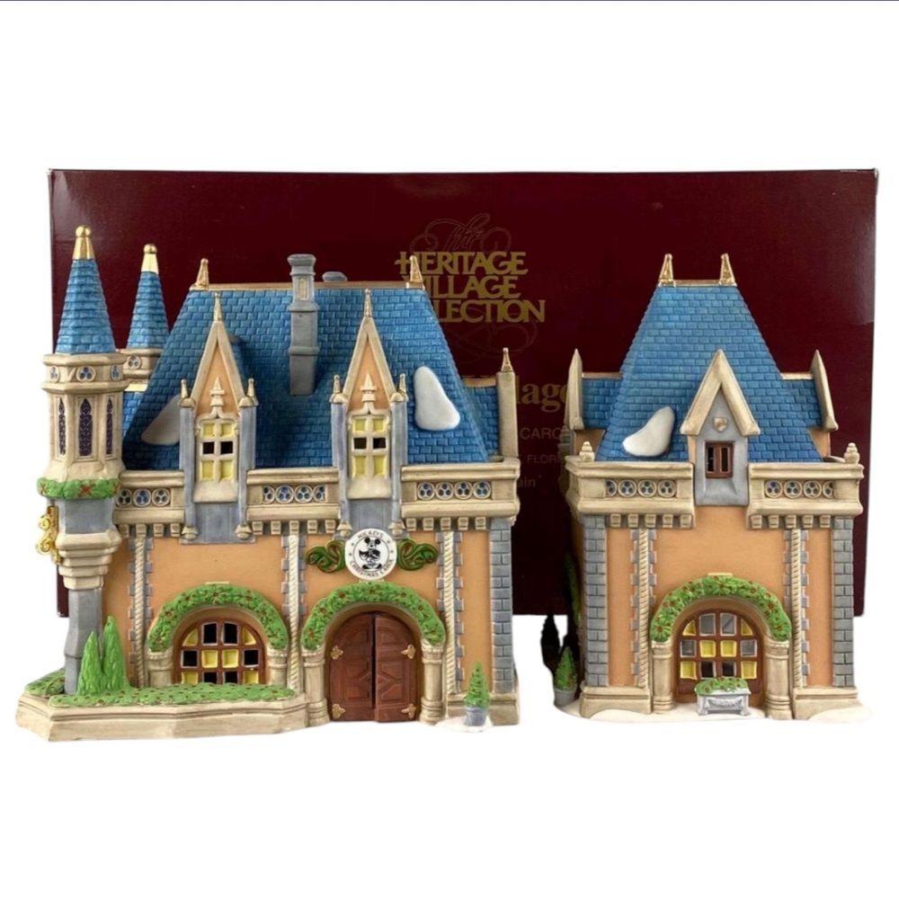 Department 56 Disney Parks Village Series “Mickey’s Christmas Carol” - With Box